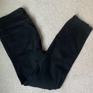 Madewell road-tripper black jeans